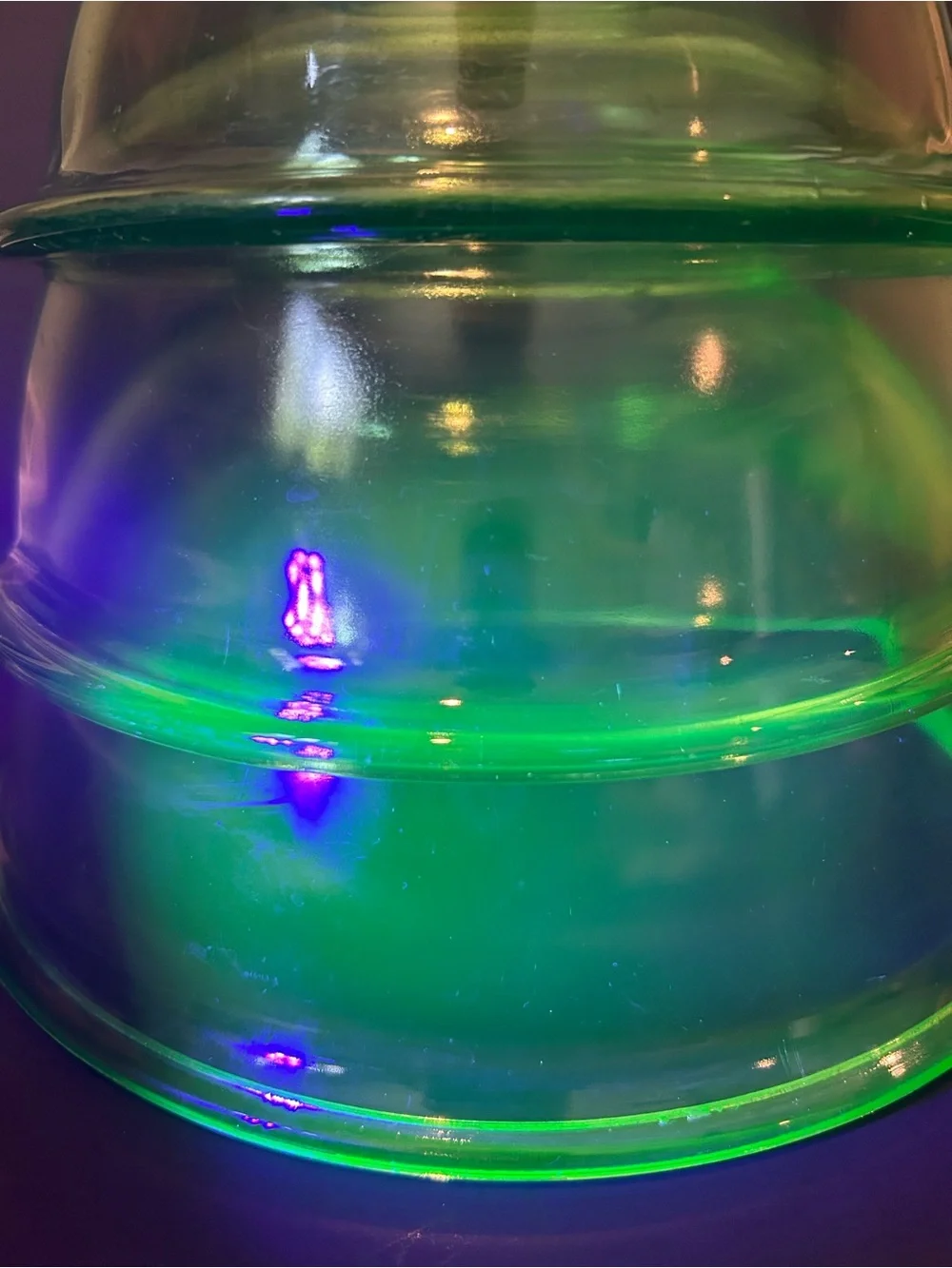 Hazel Atlas Uranium Green Depression Glass Mixing Bowls Set Of 3